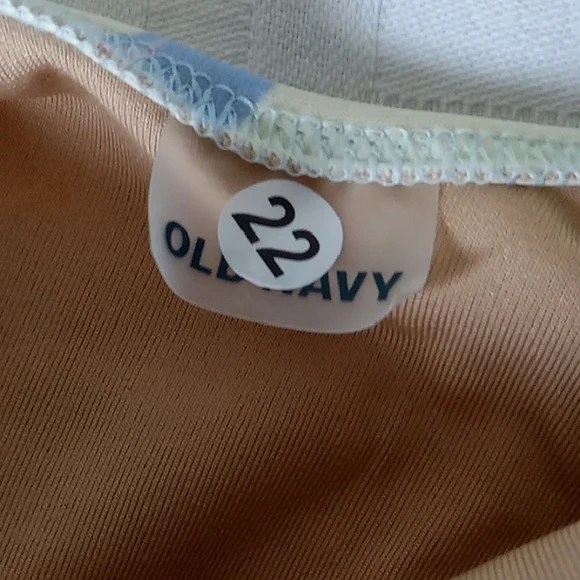 Old Navy Multicolor Tropical One Piece Swimsuit - Picture 8 of 12